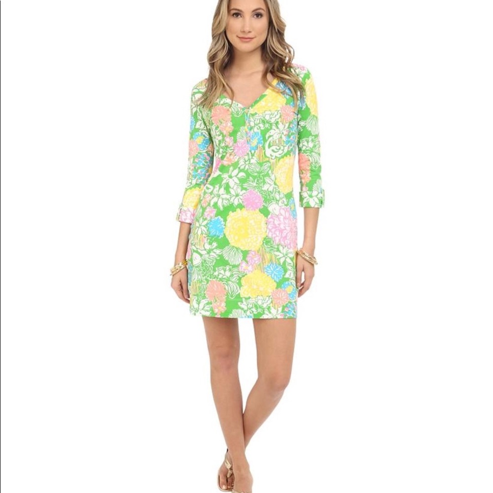 Lilly Pulitzer Multi Hibiscus Stroll palmetto